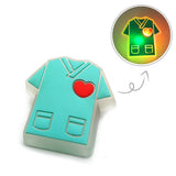 1pcs LED Shoe Charms Luminous Shoe Decorations Pins