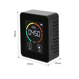 CO2 Detector Multifunctional Thermohygrometer Air Quality Monitor CO2