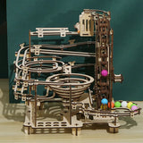335PCS Marble Run Set 3D Wooden Puzzle DIY