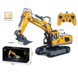 RC Excavator Dumper Car 2.4G Remote Control Engineering