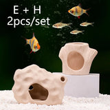 Clay Aquarium Decoration Ceramics Fish Tank Landscaping Shrimp