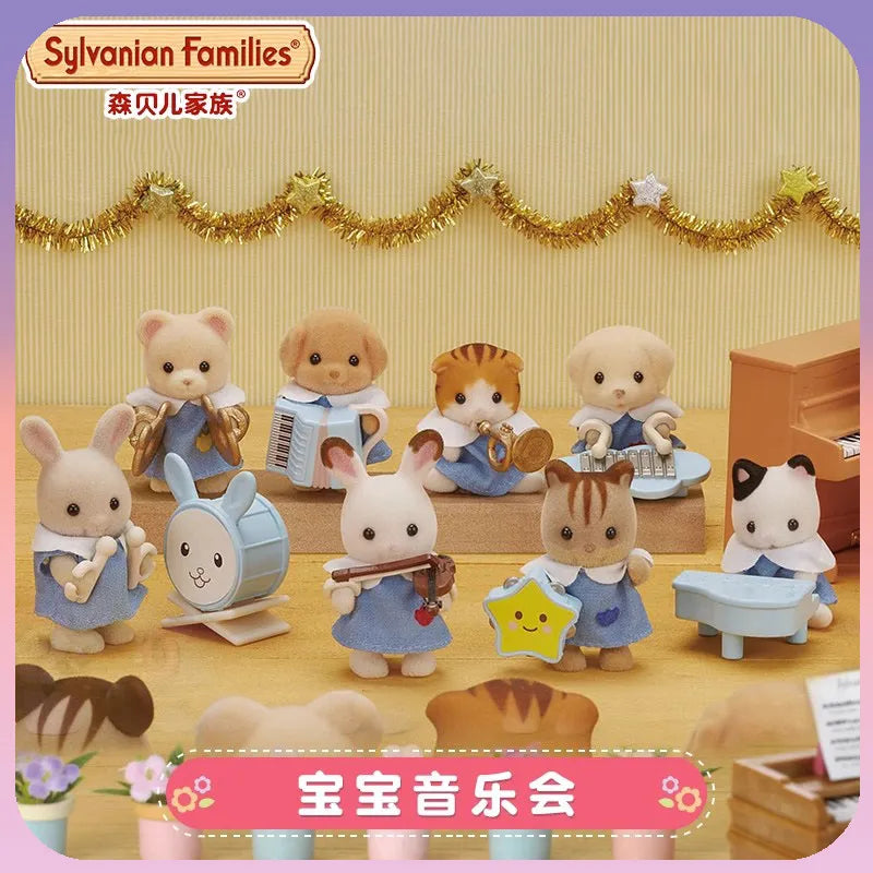 4cm Sylvanian Families Baby Band Series Mini Figure
