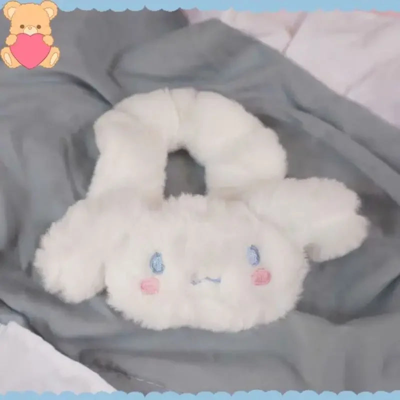Kawaii Lolita Hairpin Cinnamoroll Sanrio Plush Cartoon Cute