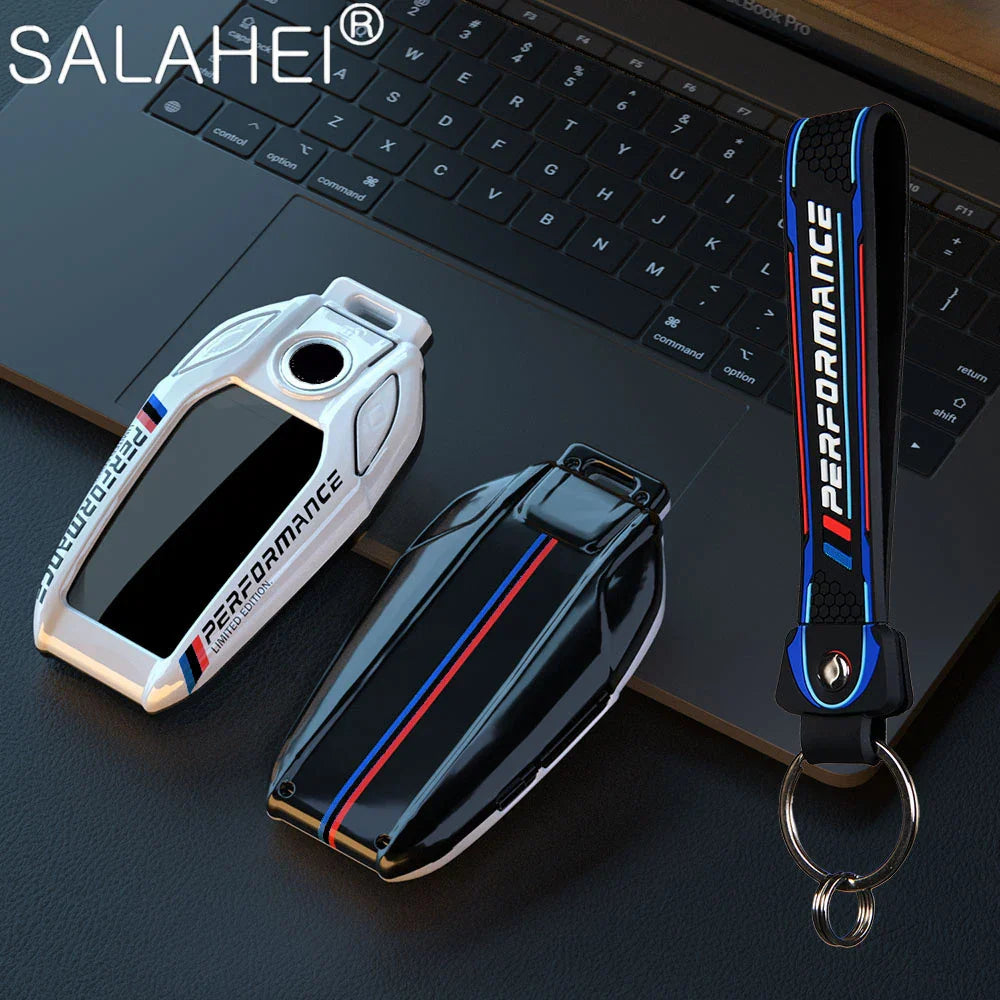 Car Carbon Fibre Key Cover Case Shell For