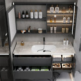 Makeup Bathroom Cabinet Storage Organizer Multipurpose Bathroom Cabinet