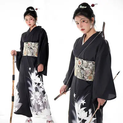 Kimono Women Japanese Traditional Yukata Haori Kimonos Cosplay