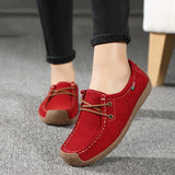 New Arrival Women Casual Shoes 2023 Suede Leather