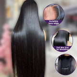 Wigirl 250% Straight 13x4 13x6 Lace Front Human