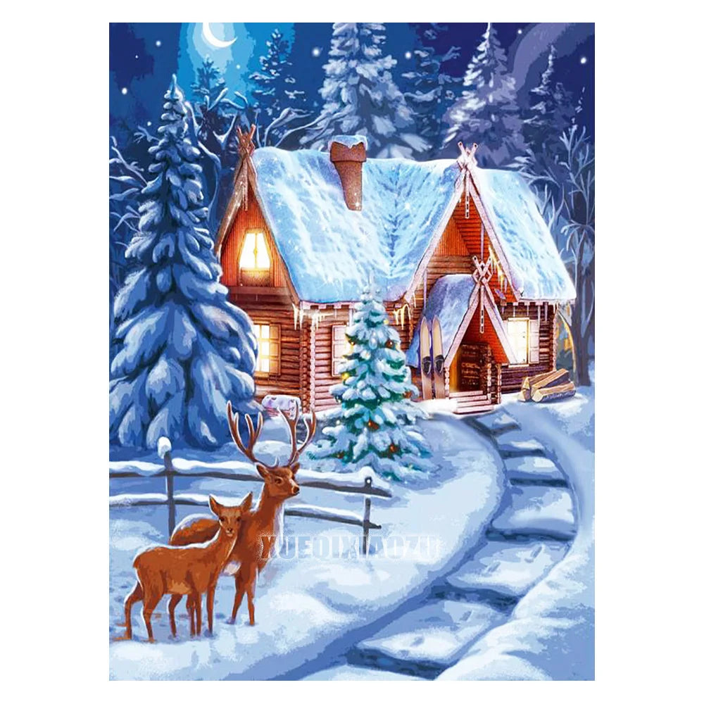 Diamond Painting Christmas Snowman Cross Stitch New Arrival
