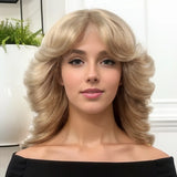 Ombre Blonde Lace Front Women Wigs 6X4X0.5 T