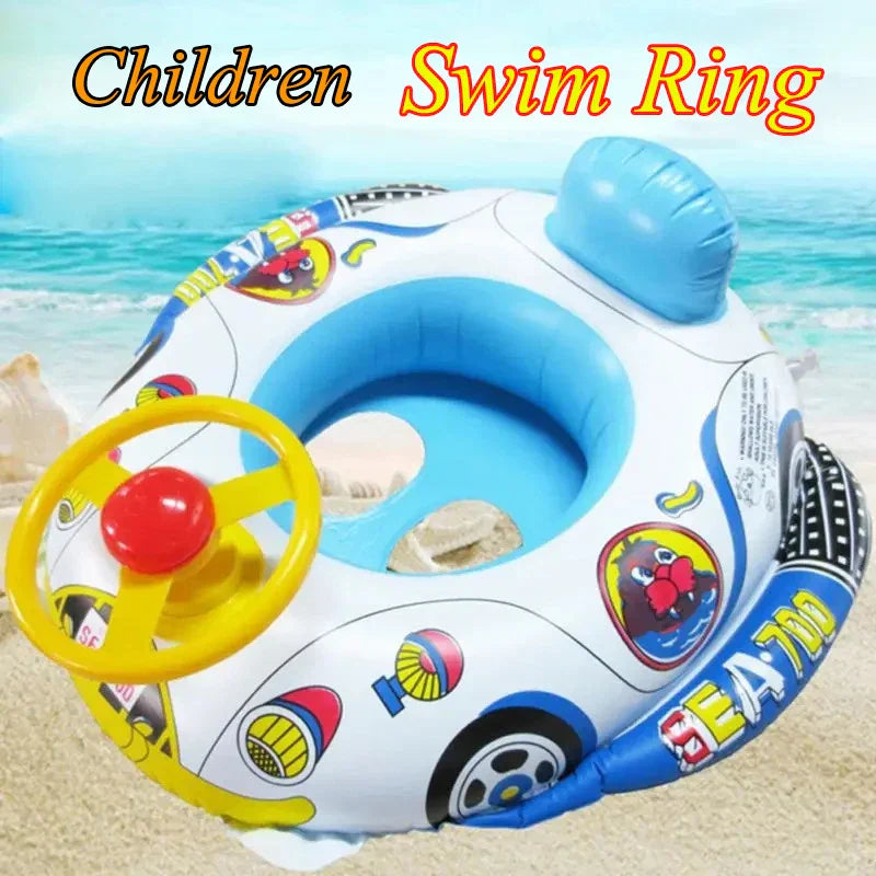 Inflatable Baby Toys Swim Ring Floating Seat Outdoor