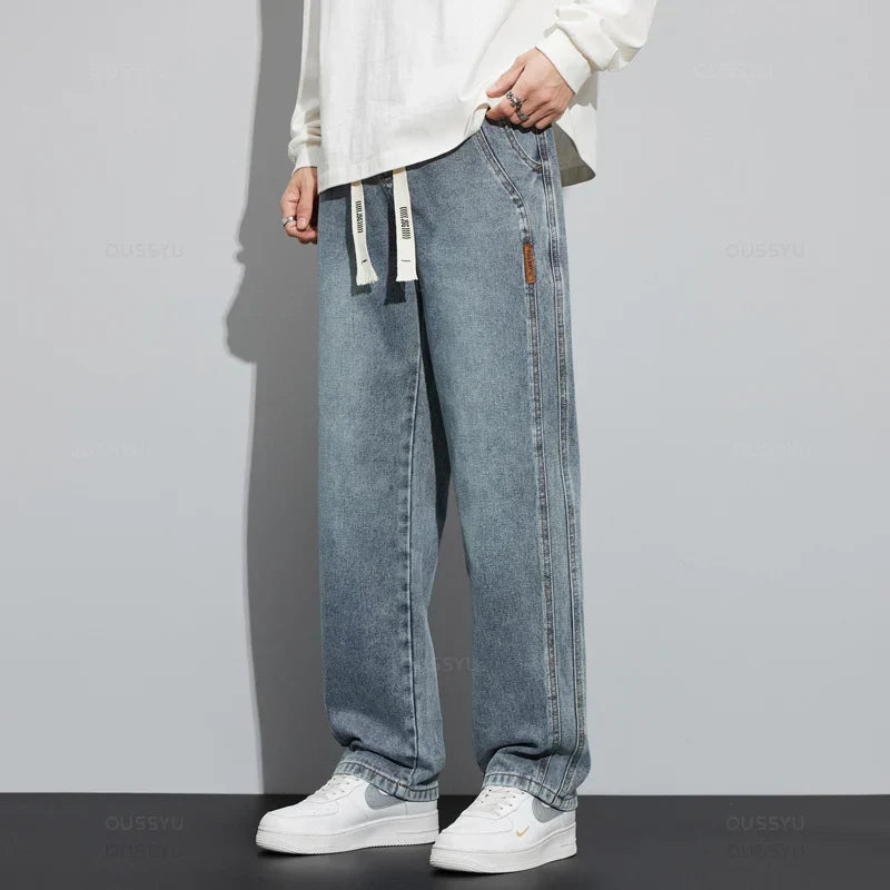 OUSSYU Brand Clothing New Design Cotton Jeans Men