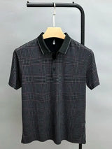 High Quality Luxury Ice Silk Men's Polo Shirt
