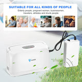 Varon 3L/min Portable Oxygen Concentrator Household Small Battery