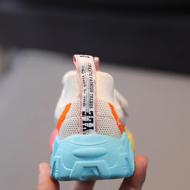 Summer Children's Sneakers 2024 New Mesh Breathable Small