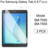 Tablet Tempered glass film For Samsung Galaxy Tab