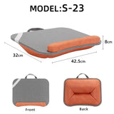 Multifunctional Portable Travel Laptop Desk Back Cushion High-density