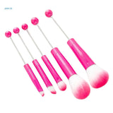 5pcs Jewelry Beaded DIY Eye Brush Detachable Beads