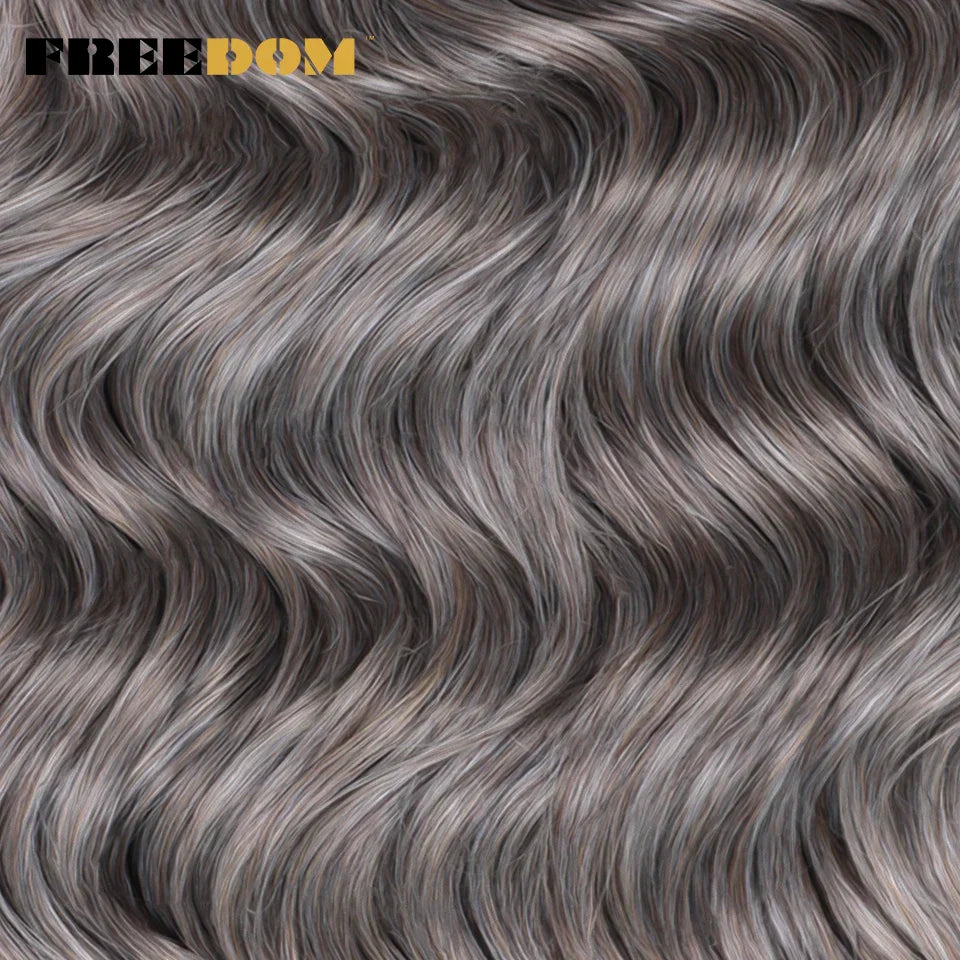 FREEDOM Synthetic Deep Curly Twist Crochet Hair 16