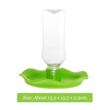 Automatic Reptile Feeders Waterer Turtle Food Water Bowl
