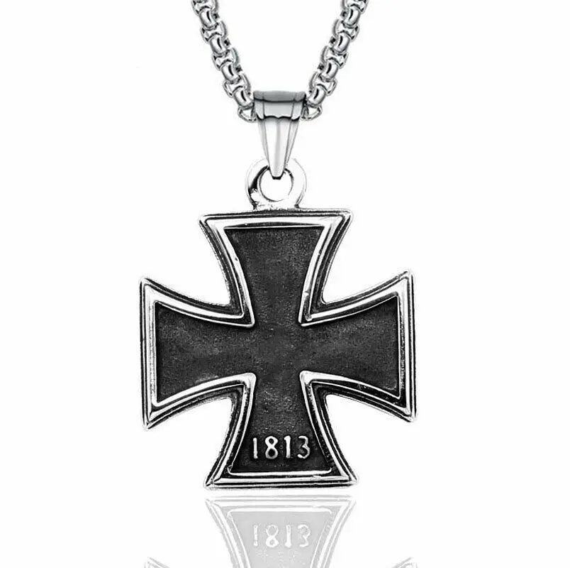 Saiye 316L Mens Stainless Steel 1813 1939 WW2