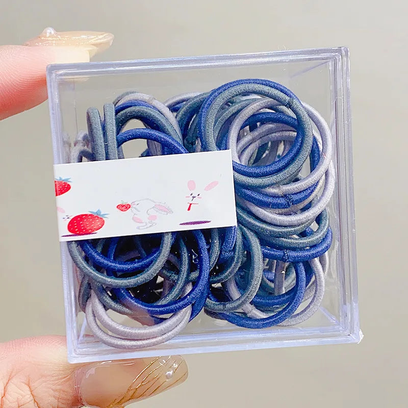 100pcs Colorful Rubber Bands In Summer Versatile Design