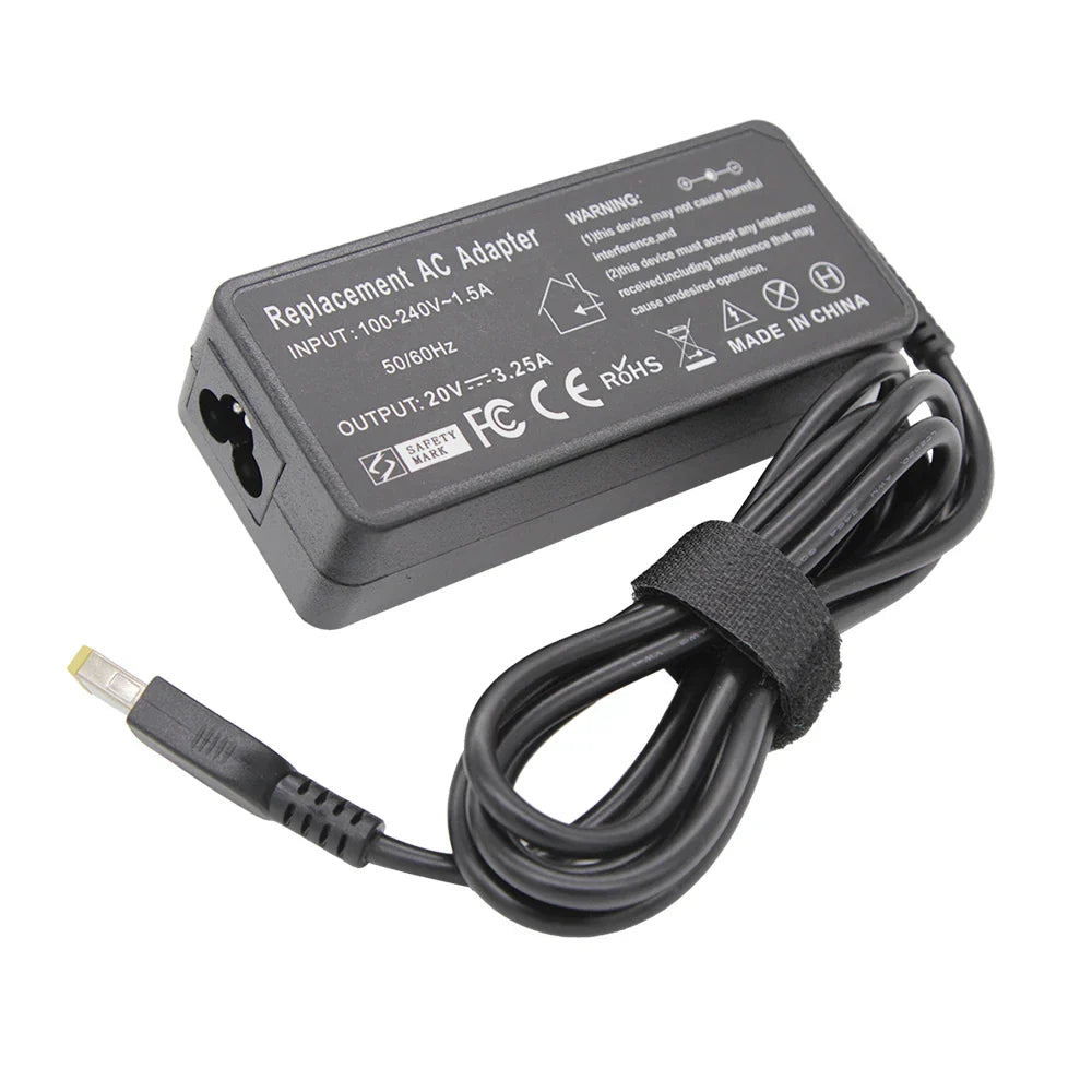 20V 3.25A 65W USB AC Laptop Charger Power