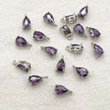 New Arrival! 8x5mm 100pcs Crystal Micro inlay Drop