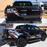Car Stickers Pickup Side Body Decor Decals For Ford RANGER Raptor F150 Truck Graphics Vinyl Cover Auto Exterior Accessories