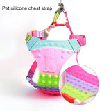 Dog Vest Harness Pug Outdoor Walking Leash Harness