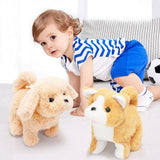 18CM Electric Simulation Puppy Plush Toys Interactive Cute