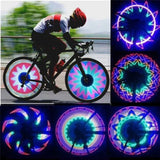 New Bicycle Spoke Lights Induction LED Colorful Bike