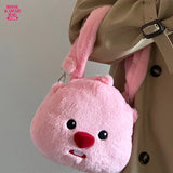 Kawaii Loopy Plush Bag Cute Soft Plush Handbag