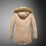 2023 Mens Winter New Windproof Warm Thick Fleece