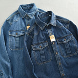 Heavy Duty Denim Shirt for Boys with Loose