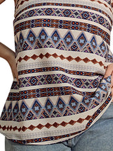 Womens Vintage Off Shoulder Sleeveless Boho Tanks and