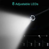 Endoscope for IOS 8mm 720P Borescope Inspection Snake