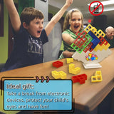 16PCS/32PCS/48PCS Russian Block Cubes Stacking Practice Children's Concentration
