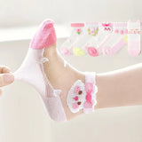 5 Pairs/Lot Summer Children Cotton Socks Boy Girl