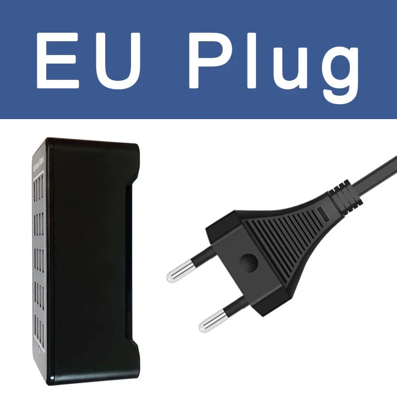 USB Charger 10 15 20 25 30 Ports