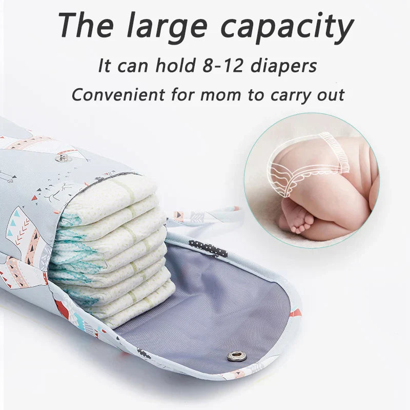 New Waterproof and Reusable Baby Diaper Bag Baby