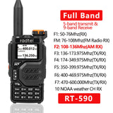 Radtel RT-590 Air Band Walkie Talkie Amateur Ham
