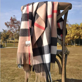 2024 Pamwallymensa Women's Scarf Winter Luxury Brand Tippet