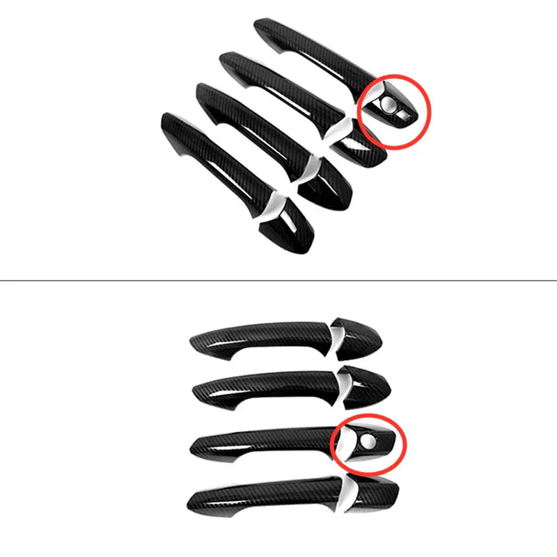 Car Styling Door Handle Frame Decoration Stickers Trim