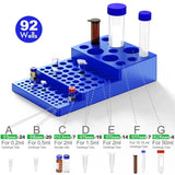 Multifunctional Centrifuge Tube Rack 0.2/0.5/1.5/2/5/10/15/50Ml Stepped Test Tube