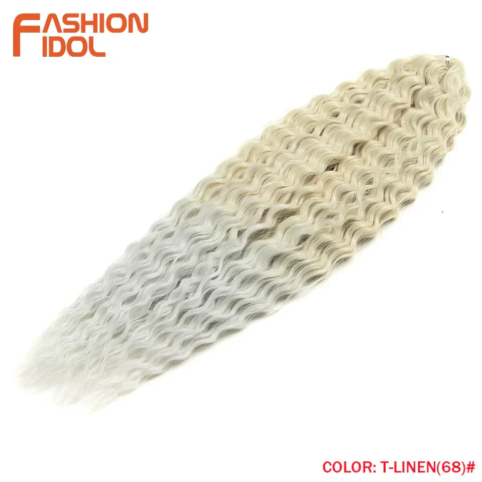 Ariel Hair Synthetic Twist Crochet Curly Hair 24