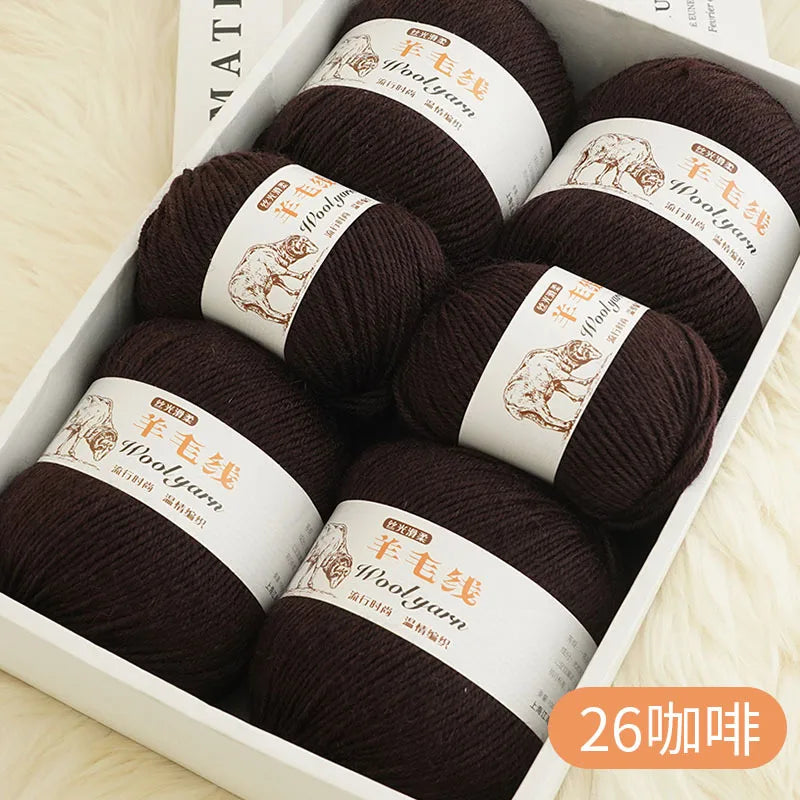 Top Quality Wool Blended Crochet Yarn Knitting Sweater