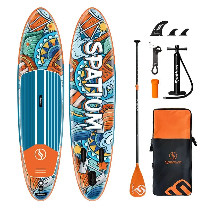 Paddle Inflatable Surfboard SUP Paddle Board Surfing Fishing