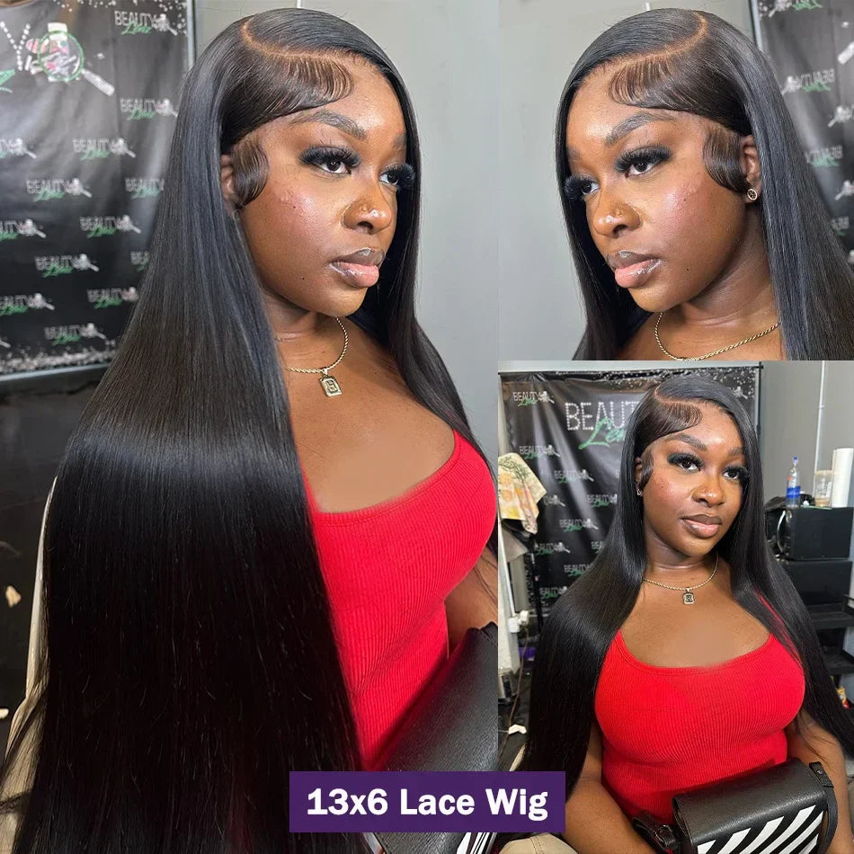 Wigirl 250% Straight 13x4 13x6 Lace Front Human