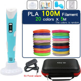 Creative 3D Printing Pen for Kids - LCD